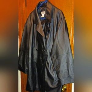Mens Leather Coat size 54